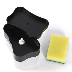 Dispensador de Jabón Líquido Multifuncional de Plástico PP con Soporte para Esponja de Cocina, Venta al Por Mayor - Product Image 4