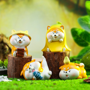 Figuras creativas de leña, artesanías de resina, pequeños adornos, regalos para el Día del Niño, venta <span class=keywords><strong>directa</strong></span> de fábrica - Product Image 1