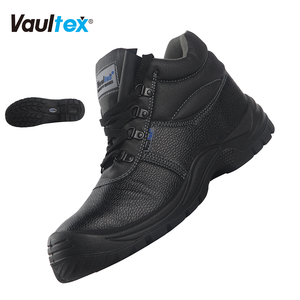 وصل حديثًا جلد PU من <span class=keywords><strong>Vaultex</strong></span> أحذية أمان متوسطة الجودة من جلد Pvc نعل صلب إصبع القدم حماية آمنة للرجل - Product Image 1