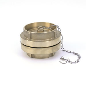 ฝาครอบปลายท่อทองเหลืองสำหรับข้อต่อท่อดับเพลิงอุปกรณ์ดับเพลิง DN80สไตล์เยอรมัน - Product Image 3