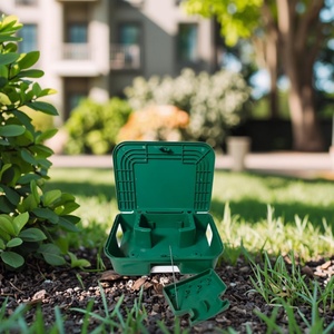 กล่องดักหนูคุณภาพสูง เป็นมิตรกับสิ่งแวดล้อม พร้อมกุญแจล็อค ใช้สำหรับวางเหยื่อ กำจัดหนูและสัตว์รบกวนในสวน ไร่นา สำนักงาน สนามหญ้า ช่วงฤดูร้อน - Product Image 5