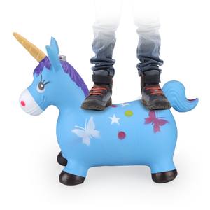Jouets gonflables en PVC pour enfants, d'intérieur et d'extérieur, jouet gonflable, <span class=keywords><strong>licorne</strong></span> sautante - Product Image 3