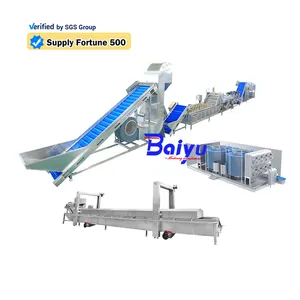 1000Kg Cooling And Freezing Equipment Frozen Corn Bean Processing Line Frozen Green Peas Production Line