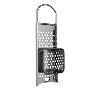 Fabricant de spaetzle en acier inoxydable 2025, trancheuse, râpe avec glissière à pâte, tamis à spaetzle en acier inoxydable, presse à spaetzle, râpe, grattoir, trancheuse - Product Image 1
