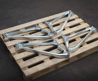 Pédaliers de vélo VTT en aluminium 7075 et acier inoxydable usinés CNC, anodisés, pièces de vélo de précision