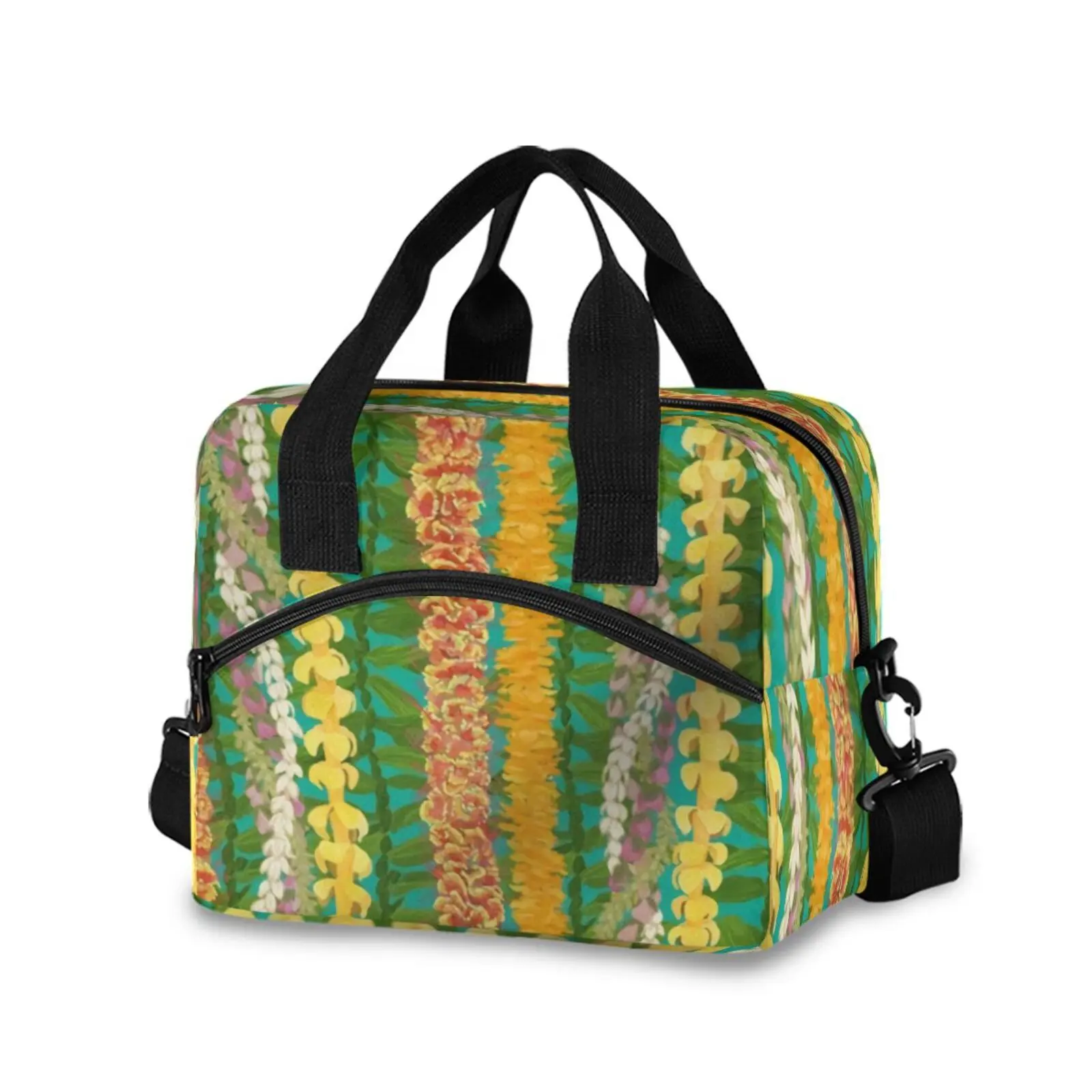 Hot Selling Aloha Custom Print Logo Sublimation Hawaii Wärme isolierte Mittags tasche Lunch-Taschen für Erwachsene