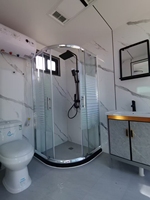 Taille personnalisée Casa 40 Ft Maison résidentielle de luxe préfabriquée multifonctionnelle cabine Apple pour les ventes
