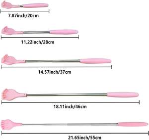 Kit de Massagem para Costas Portátil e Conveniente com Arranhador Telescópico Ajustável - Product Image 2