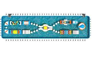 Lilytoys piscine gonflable eau Obstacle flottant parcours d'obstacles parc aquatique gonflable piscine eau jouets - Product Image 3