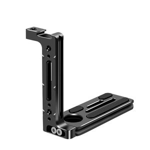 Soporte de placa de liberación rápida en forma de <span class=keywords><strong>L</strong></span> de aleación de aluminio para Swiss Universal <span class=keywords><strong>Arca</strong></span> para cámara de teléfono Soportes de fotos de transmisión en vivo - Product Image 1