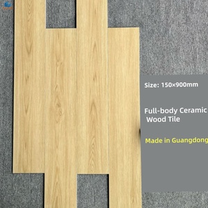 Azulejo de Porcelana Mate de Alta Calidad con Aspecto de Madera, 150x900mm, para Baño y Cocina - Product Image 1