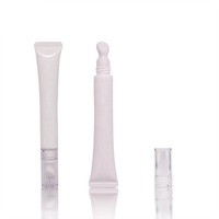 Tubes cosmétiques en plastique personnalisés de 10 ml/15 ml/20 ml pour crème pour les yeux et emballage de lotion avec surface sérigraphiée
