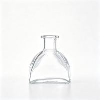 Bouteilles d'aromathérapie en verre en forme de yourte mongole, carrées, 50 ml, 100 ml, couleurs personnalisables, vente en gros