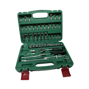 Juego de Herramientas de Reparación Automotriz de 46 Piezas, Kit de Reparación Doméstico con Estuche Rígido, Llaves de Mano y Vasos - Product Image 3