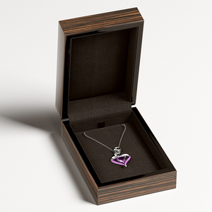 High End Tancy Square Wooden <strong>Jewelry</strong> Gift <strong>Box</strong> with Customized Logo Magnetic Closure Valentine's Day <strong>Jewelry</strong> Organizer Set - Product Image 2