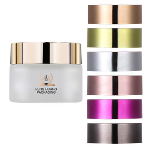 Rỗng Frosted Mỹ Phẩm Kem Jar Kem Cơ Thể Lọ Thủy Tinh Các Loại Kem Hot Luxury Chăm Sóc Da Mỹ Phẩm Glass Jar 50 Gam Với Vàng Vít Nắp - Product Image 2