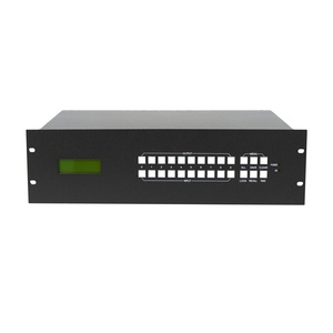 ตัวสลับสัญญาณวิดีโอแบบเมทริกซ์ Micagent Modular 4K60 SDI HDBT 16x16 I พร้อมฟังก์ชั่นแยกสัญญาณเสียง EDID และจอ LCD สำหรับต่อวิดีโอวอลล์ - Product Image 2