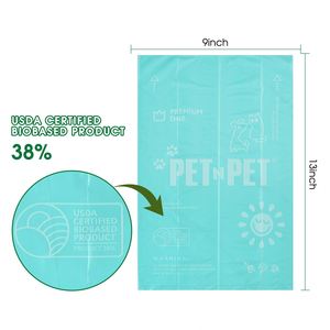 Bolsas para excremento de perro, para limpieza en el hogar y exteriores, recambio de bolsas para basura de mascotas, coloridas, con aroma a lavanda, 270 unidades - Product Image 4