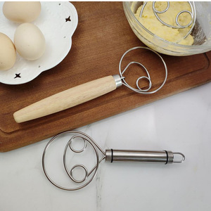 ที่ตีแป้งแบบมือ ทรงกลม <span class=keywords><strong>ส</strong></span>ำหรับตีไข่ ตีแป้งเค้ก ขนมปัง บิ<span class=keywords><strong>ส</strong></span>กิต แป้งเดนิช - Product Image 1