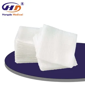 Low factory price wound dressing medical sterile gauze piece cotton gauze swab pads EO Sterile With CE ISO