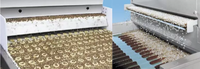 Vente chaude Machines industrielles entièrement automatiques pour l'enrobage et la saupoudrage de chocolat