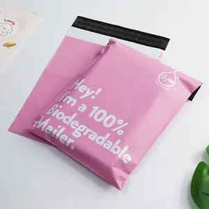 Colorful Biodegradable Packaging OEM Polyethylene Mailer Plastic Mailing Bags with Logo Shipping Foam for Clothing