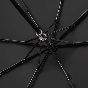 Parapluie japonais de samouraï, cadre en métal de haute qualité, commande manuelle, trois plis, protection UV, parapluie solaire, cadeau d'affaires, parapluie japonais - Product Image 4