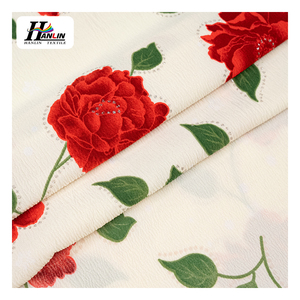 Tissu en polyester et élasthanne 100D à prix avantageux, effet froissé et crépon, pour robe de femme - Product Image 5