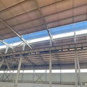 Kasachstan & Usbekistan Industrieprojekte, Langlebige Werkstatt & Lagerung mit Vorgefertigten Stahlkonstruktions-Lagerhallen - Product Image 5