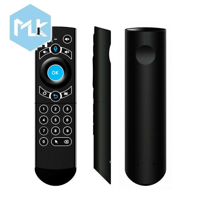 MLK G21 PRO Voice Remote Control 2.4G Keyboard Air Mouse with IR Learning Gyros Universal for TV Box H96 MAX X3 Pro