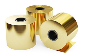 Papier métallique en aluminium doré brillant de haute qualité, taille personnalisée - Product Image 2