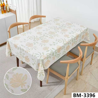 Fabricant de nappes personnalisées en PVC imprimé, couvre-table en vinyle imperméable, OEM ODM, vente en gros, approvisionnement en vrac, usine