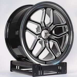 Rines para <span class=keywords><strong>Corvette</strong></span> C7 C8 C6 <span class=keywords><strong>ZR1</strong></span> de 18 19 20 21 Pulgadas, Pulidos, de Aluminio 6061 T6, 5x120.65 - Product Image 1