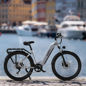 Bicicleta Eléctrica Híbrida Eu ONESPORT OT05 250W 36V 18.2AH con Tracción Directa para Adultos, Bicicleta Urbana de Aleación de Aluminio sin Escobillas, Bicicleta para Nieve - Product Image 6
