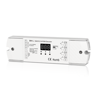 Contrôleur LED D4-L 4CH PWM à tension constante 12V, variateur de lumière DMX512 & RDM avec protection contre la surchauffe / les courts-circuits