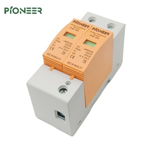 Dispositivo di <span class=keywords><strong>Protezione</strong></span> da Sovratensioni a Bassa Tensione SPD DC 1000V 20KA~40KA Tipo T2 per <span class=keywords><strong>Protezione</strong></span> da Fulmini, Direttamente dalla Fabbrica - Product Image 3