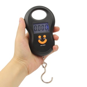 Nuovo 50kg x 10g Mini Digital Scala per la Pesca di Viaggio Dei Bagagli Ponderazione <span class=keywords><strong>Stadera</strong></span> Appeso Scala Gancio Elettronico - Product Image 1