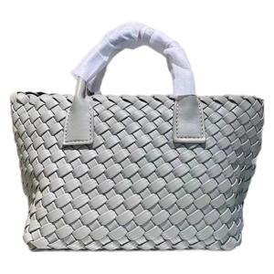 Bolso Bandolera Tipo Caja para <span class=keywords><strong>Mujer</strong></span>, Nuevo, Tejido a Mano, con Forro de PU, Estilo Casual, Combinable con Todo, de <span class=keywords><strong>AliExpress</strong></span> Transfronterizo - Product Image 5