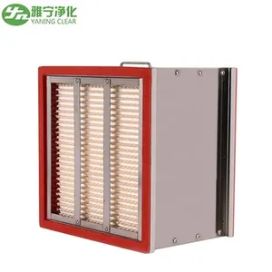 YANING SUS 304 High Temperature Frame 350 Degree HEPA Filter For Clean Room