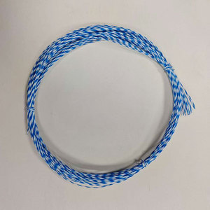Zebra heat shrink tubing, <b>PTFE</b> dual-color tubing, Zebra high-expansion spiral heat shrink tubing, high-temperature resistant - Product Image 1