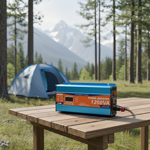 Inversor de Onda Sinusoidal Modificada Suoer SAA-D1200AF de 12v a 220v con Cargador de CA/Cargador de Batería/Función UPS - Product Image 1