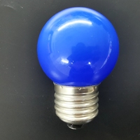 Ampoule LED G45 1,5W E27 à base SMD2835 haute luminosité, durable, multicolores, en forme de balle de golf