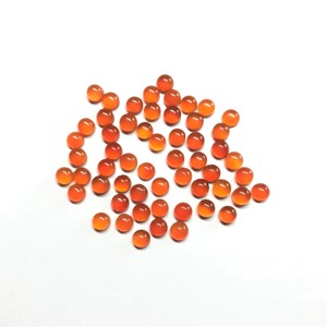 IGI certifié 2mm naturel Orange cornaline Cabochon AAA qualité haute qualité pierres précieuses en vrac cristal calibré optique en gros - Product Image 4