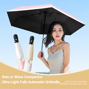 ร่มพับ 3 ตอน ขนาด 21 นิ้ว น้ำหนักเบา เปิดอัตโนมัติ ป้องกันแสงแดด สีสันหลากหลาย พร้อมโลโก้สั่งทำได้ - Product Image 3