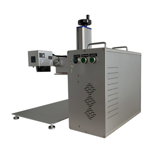 ماكينة التعليم بالليزر بالأشعة تحت البنفسجية ثلاثية الأبعاد 3 واط 5 واط 10 واط ، ماكينة النقش بالليزر بالأشعة تحت الحمراء JPT لزجاج الشمس والمرايا الزجاجية والأحجار ووضع العلامات البلاستيكية - Product Image 3