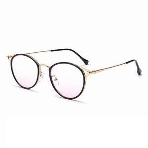 Runde Fertigbrillen für Kurzsichtigkeit Optische Brillengestelle für Damen und Herren Katzenaugen-Kurzsichtbrillen - Product Image 6