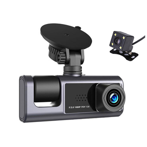 Tốt nhất 1080p Wifi xe Dash Cam ba ống kính IPS tầm nhìn ban đêm Hidden driver Recorder <span class=keywords><strong>Camera</strong></span> An Ninh hộp đen cho giao thông ghi âm - Product Image 3