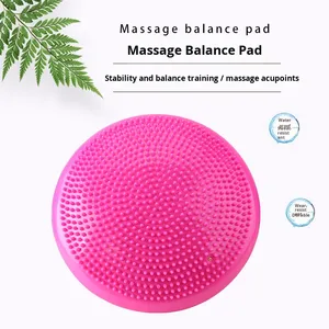 Inflable PVC Yoga Balance Trainer espesado a prueba de explosiones disco de estabilidad para mejorar el <span class=keywords><strong>equilibrio</strong></span> cojines - Product Image 4