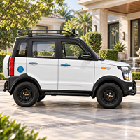 BAIMA Chine : Nouvelle Voiture Électrique à Basse Vitesse, 4 Portes, 5 Places, Mini-Véhicule Électrique avec Autonomie <100km pour Adultes, Couleurs Personnalisables, Options LHD/RHD