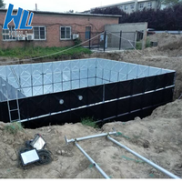 Vente flash : Réservoir de stockage d'eau souterrain GSC BDF, acier pressé, modulaire, sectionnel, conteneurs d'eau de pluie souterrains, prix des panneaux